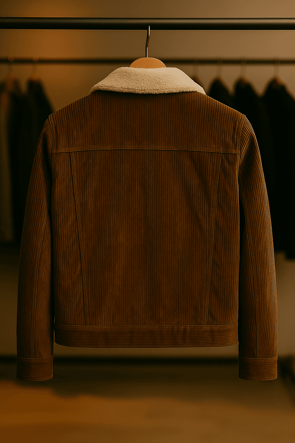 Authentic John Dutton Corduroy Jacket Yellowstone Series