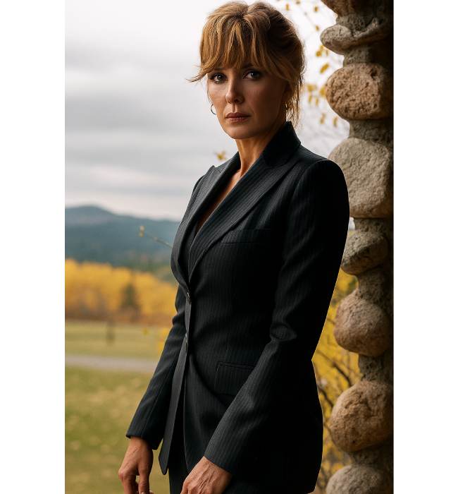 Beth Dutton Classic Blazer from Yellowstone Series