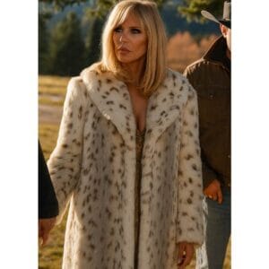 Beth Dutton Fur Coat from Yellowstone Season 4