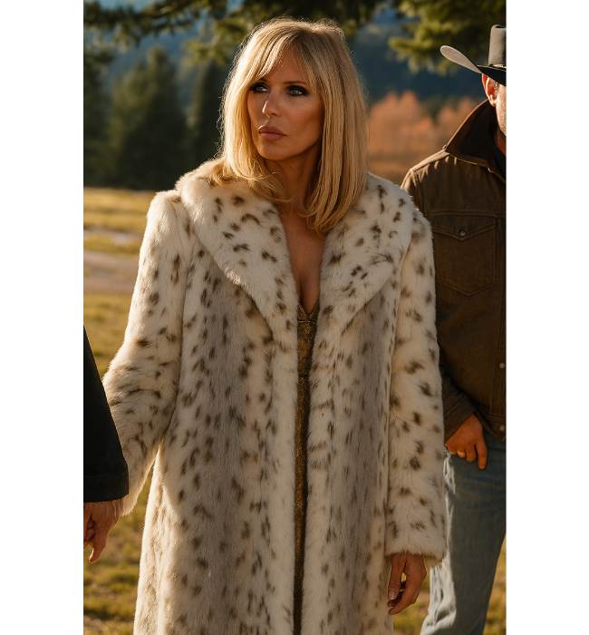 Beth Dutton Fur Coat from Yellowstone Season 4