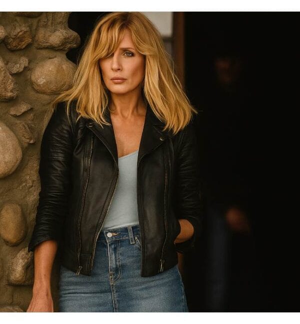 Beth Dutton Iconic Biker Jacket from Yellowstone