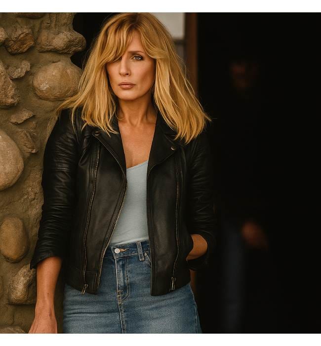 Beth Dutton Iconic Biker Jacket from Yellowstone