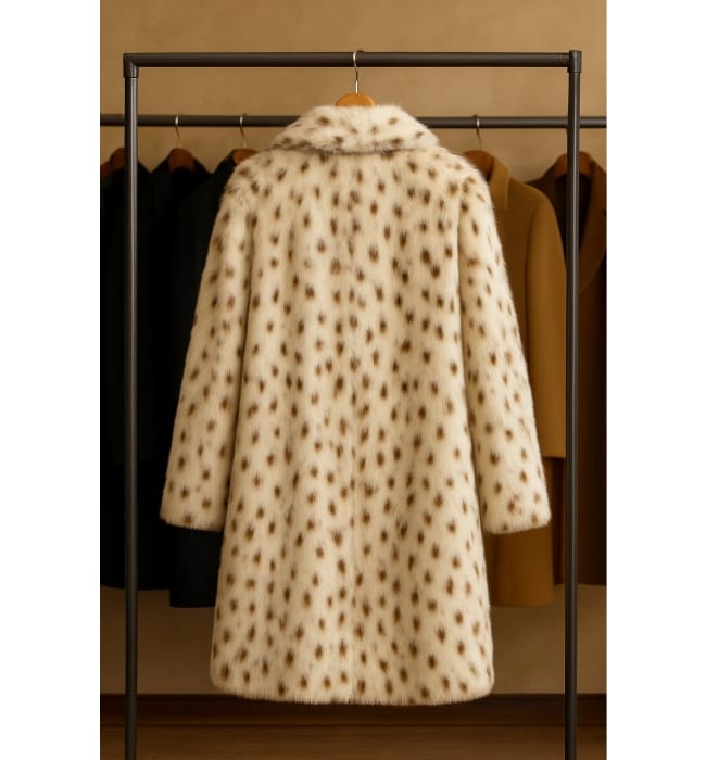Beth Dutton Fur Coat from Yellowstone Season 4 - Image 4