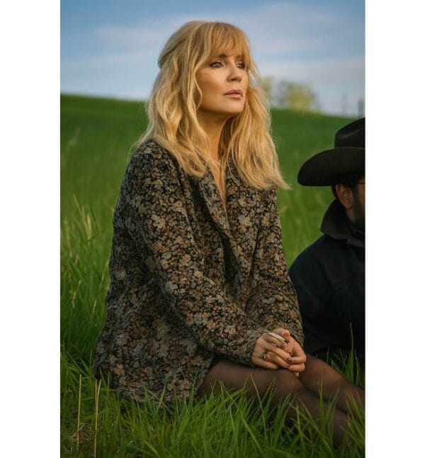 Beth Dutton S5 Floral Print Coat