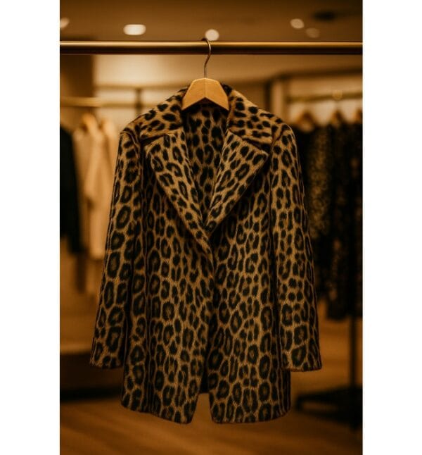 Beth Dutton Signature Cheetah Print Coat Yellowstone