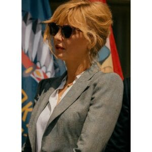 Beth Dutton Yellowstone Season 5 Kelly Reilly Grey Blazer