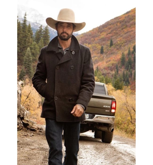 Ryan Bingham Pea Coat Yellowstone - Image 5