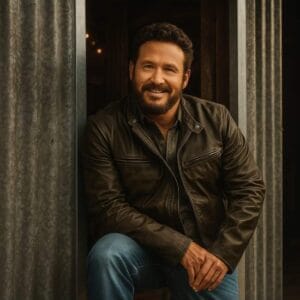 Cole Hauser RIP Wheeler Leather Jacket from Yellowstone
