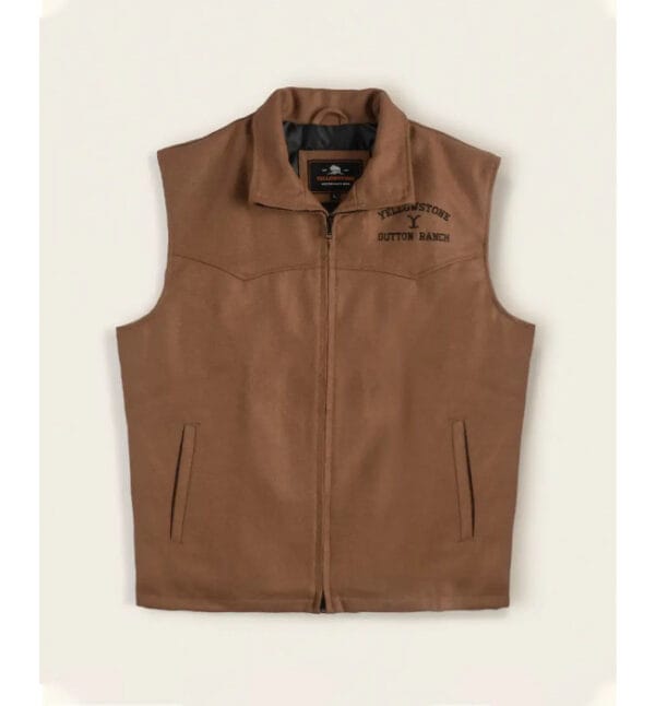 John Dutton Yellowstone Wool Vest