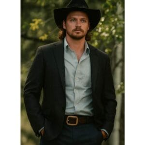 Kayce Dutton Inspired Black Blazer Yellowstone S5