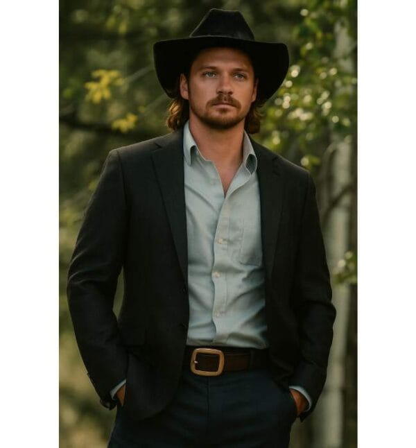 Kayce Dutton Inspired Black Blazer Yellowstone S5