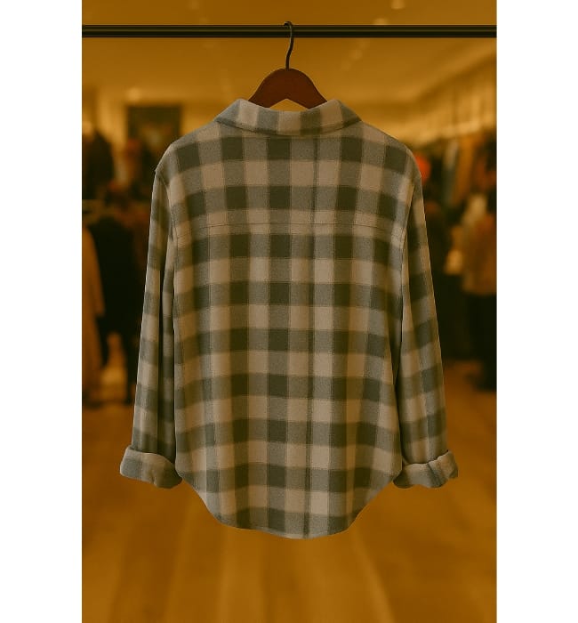 Kelly Reilly Beth Dutton Yellowstone Inspired Plaid Shirt