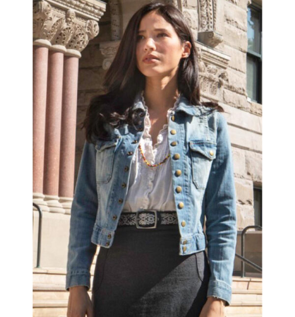 Denim Blue Jackets Women Beth Dutton