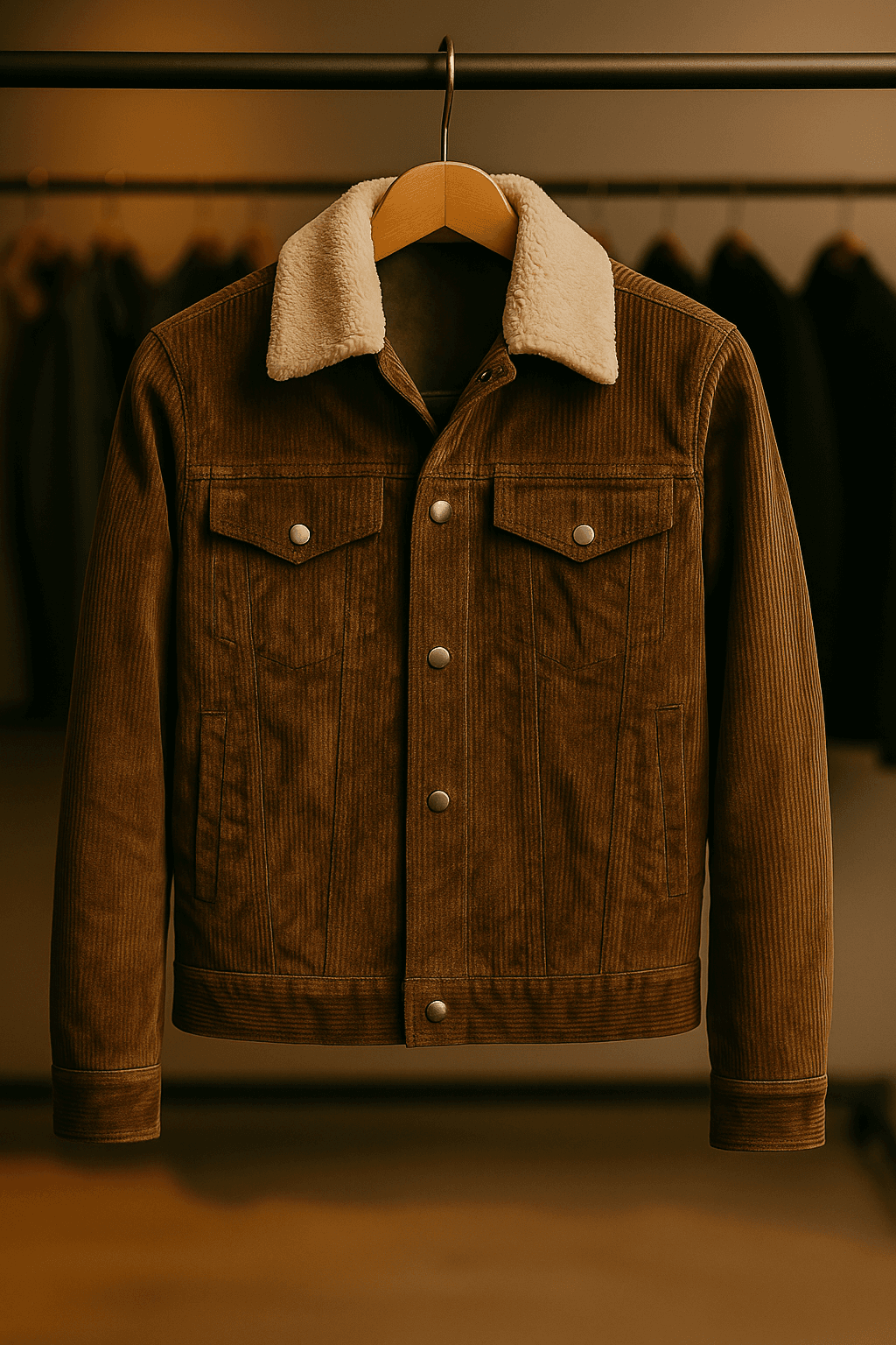 Kevin Costner John Dutton Corduroy Outerwear