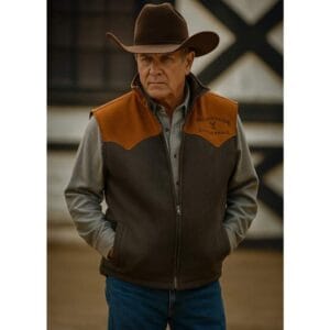 Kevin Costner Yellowstone John Dutton Custom Vest