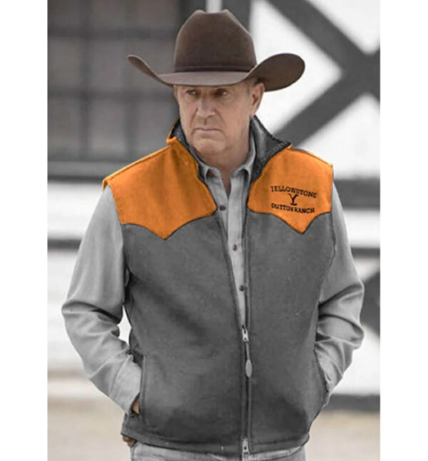 Kevin Costner Yellowstone John Dutton Custom Vest