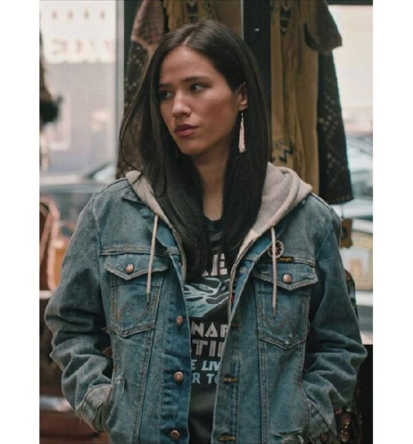 Monica Yellowstone Dutton Blue Denim Jacket