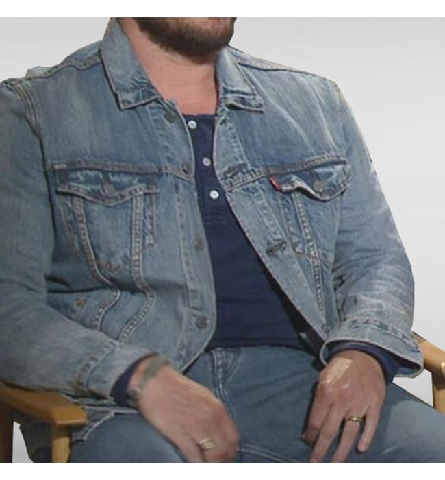 Rip Wheeler Signature Blue Denim Jacket Yellowstone Look