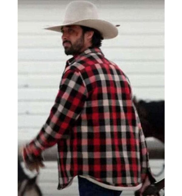 Walker plaid jacket Yellowstone