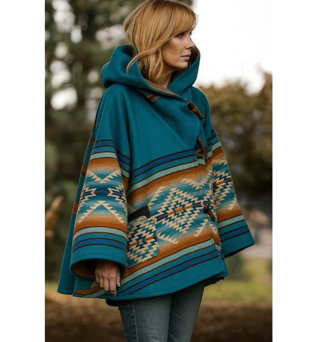 Yellowstone Beth Dutton Season 3 Blue Hooded Coat