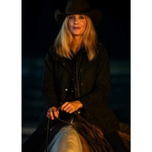 Yellowstone Beth Dutton Season 5 Black Cotton Jacket