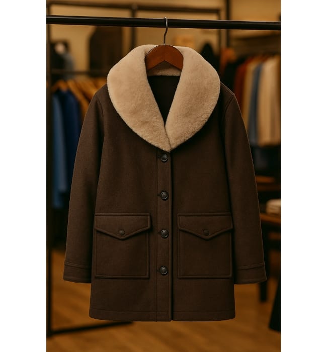Yellowstone Beth Dutton Wool Shearling Jacket