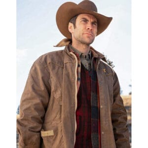 Yellowstone Jamie Dutton Classic Leather Jacket