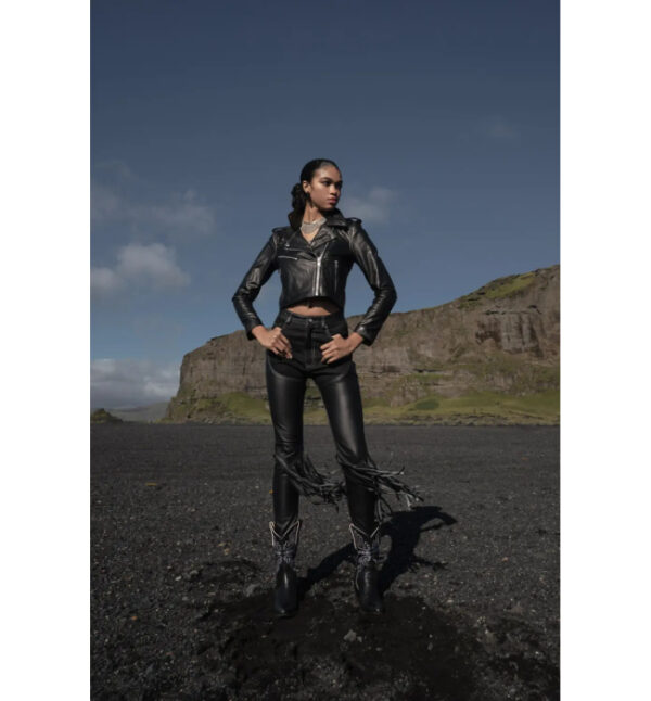 Yellowstone Mercy Biker Women's Leather Jacket