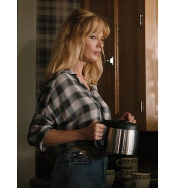 Yellowstone Plaid Shirt Styled by Beth Dutton - Image 3