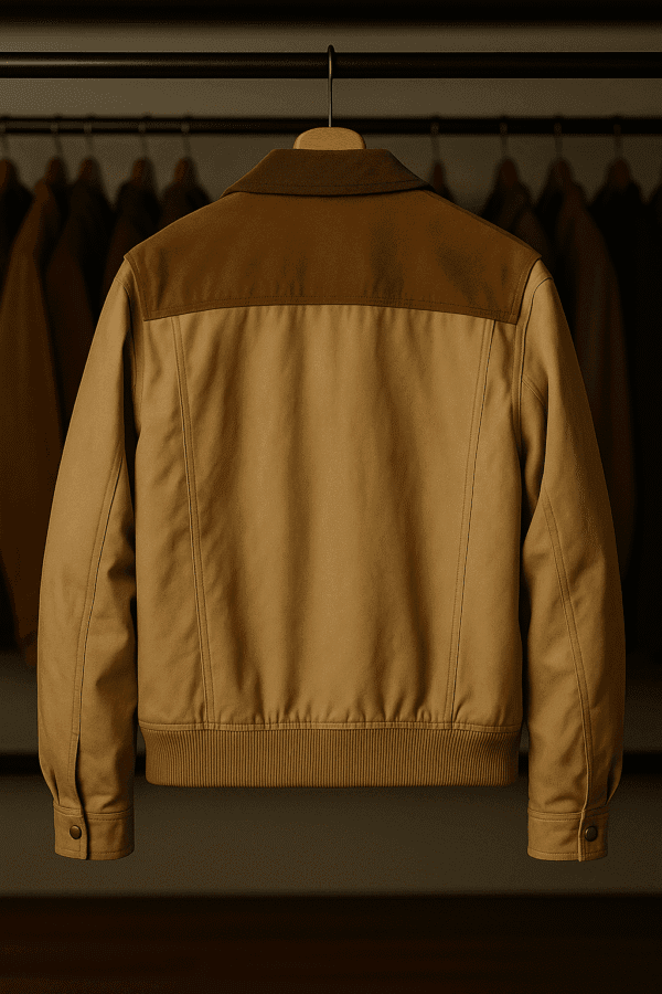 Yellowstone Ranch Style Beige Cotton Jacket