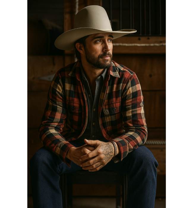 Yellowstone Season 3 Walker Checkered Cotton Jacket