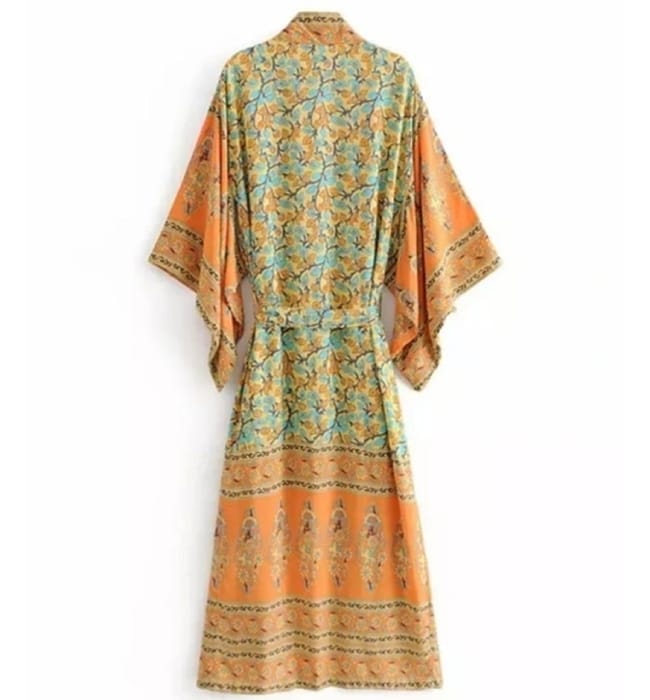 Beth Dutton Yellowstone Floral Robe - Image 4