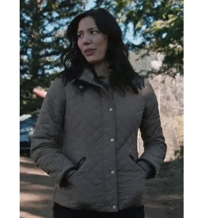 Yellowstone TV Series Wendy Moniz Quilted Jacket - Image 2