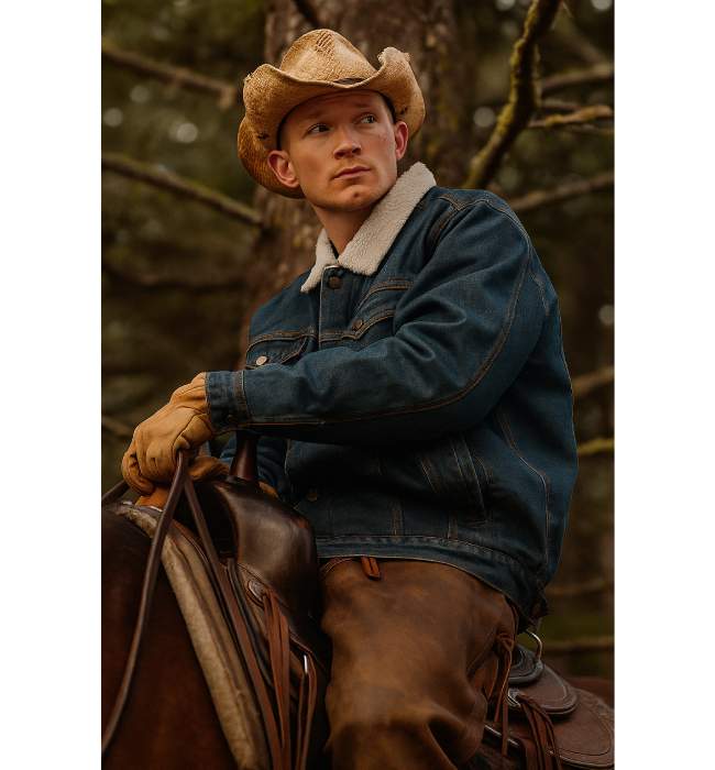 Jimmy Hurdstrom Yellowstone Series Denim Jacket