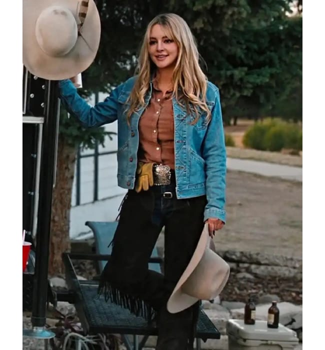 Yellowstone Season 4 Laramie Denim Jacket - Image 2