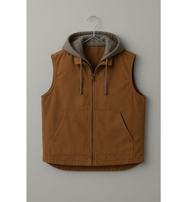 Men’s Western Brown Vest Kayce Dutton Yellowstone Look
