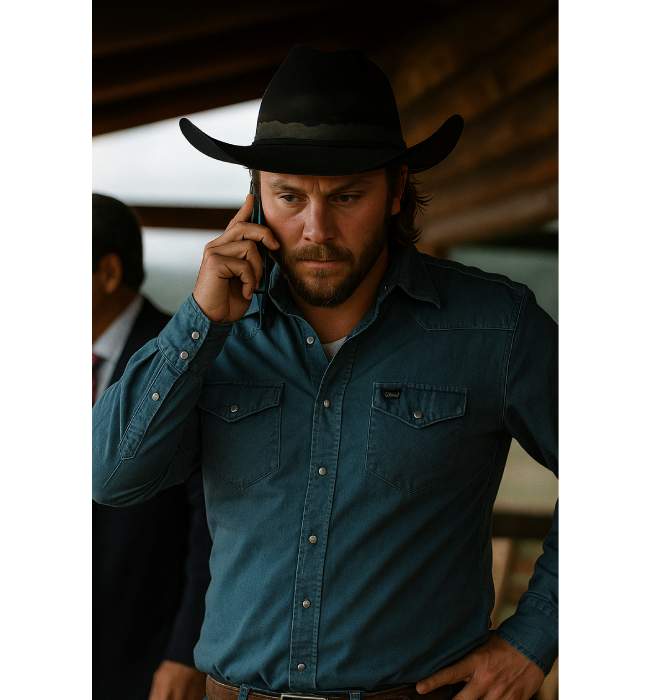 Yellowstone Kayce Dutton Inspired Denim Shirt