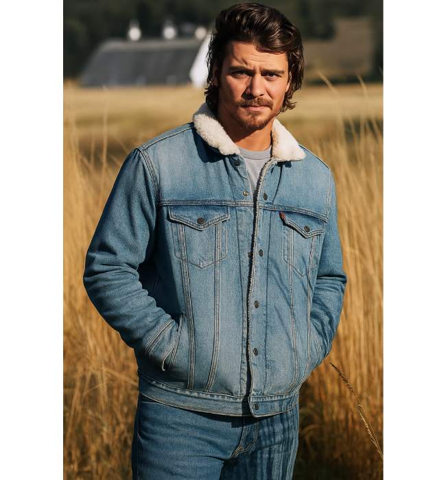 Yellowstone Luke Grimes Kayce Dutton Classic Denim Jacket