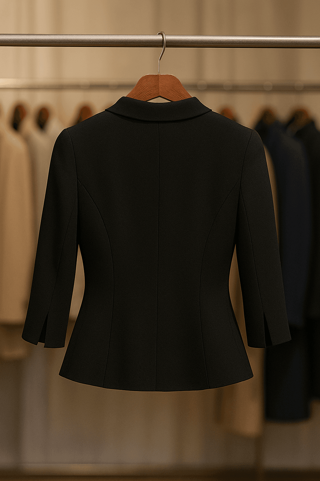 Yellowstone Beth Dutton Kelly Reilly Black Notch Collar Jacket