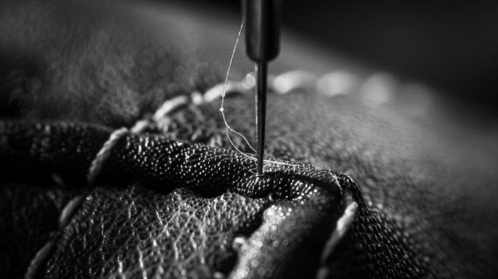 precision-sewing-detail-stockcake
